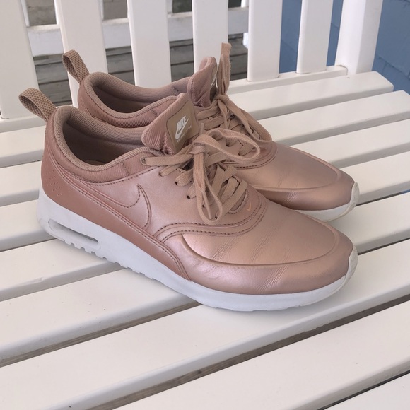 Nike Shoes | Nike Thea Rose Gold 85 Womens | Poshmark